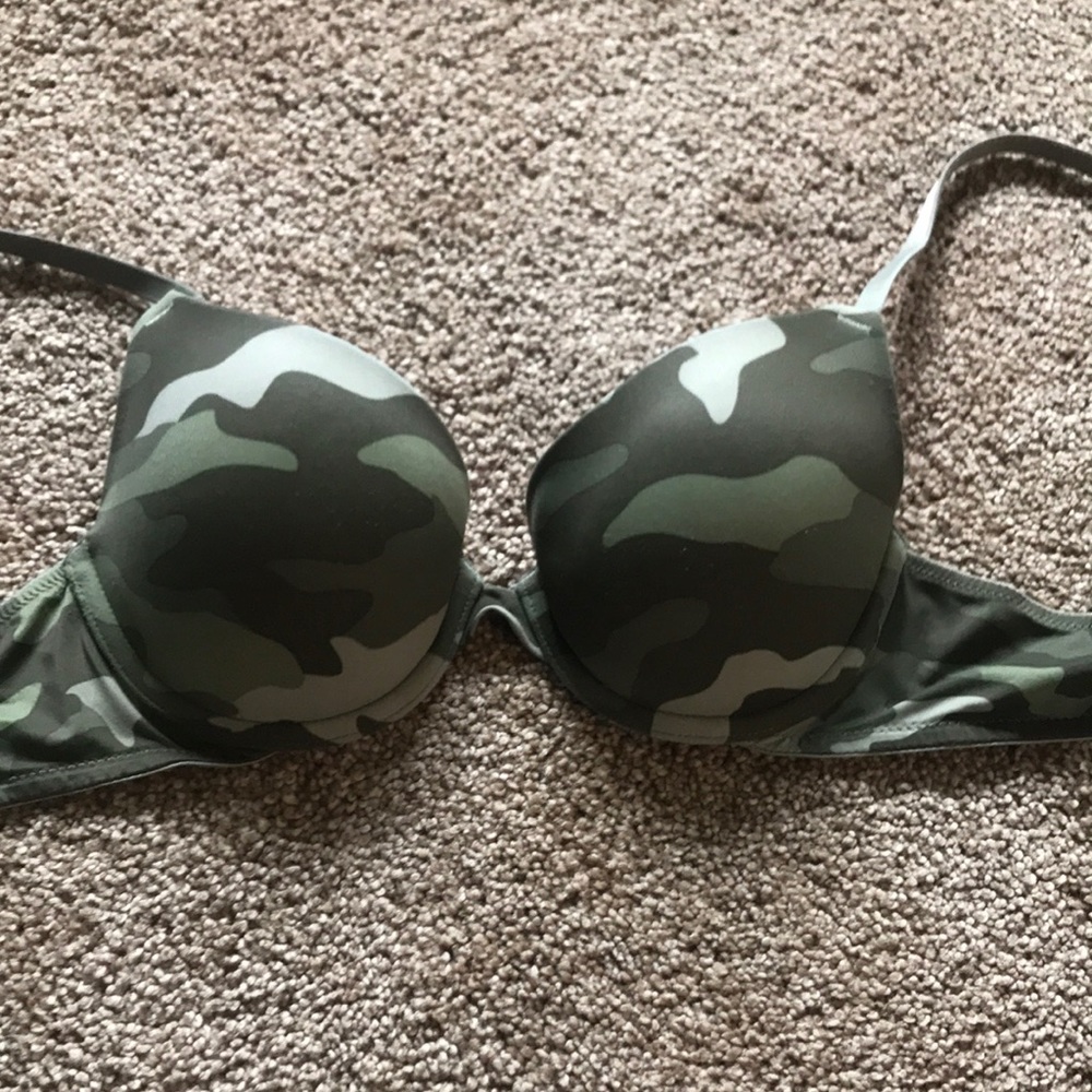 Pink bra
